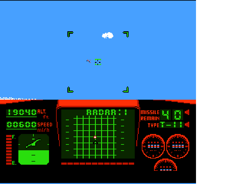 Top Gun [US] nes 1987 Game Image