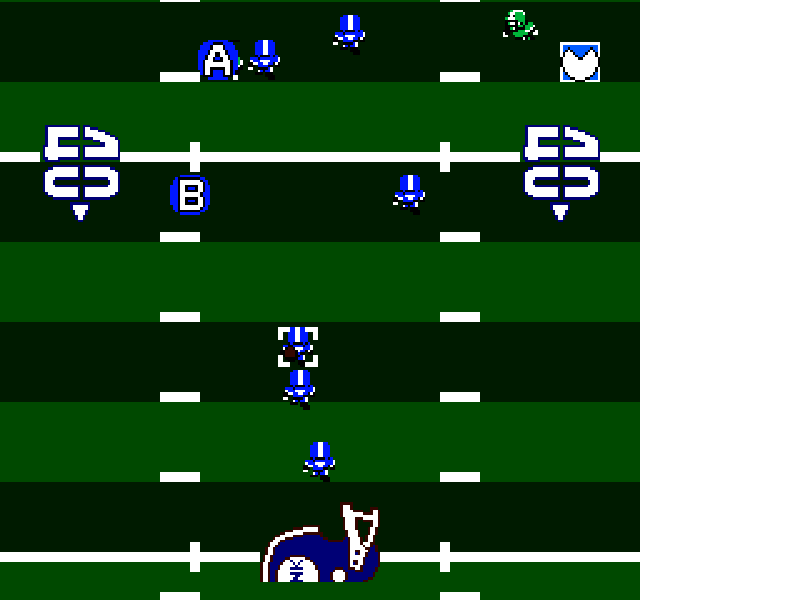 Touch Down Fever [US] nes 1991 Game Image