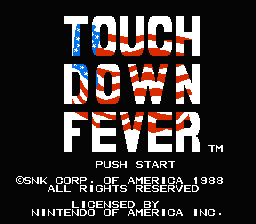 Touch Down Fever [US] Thumbnail