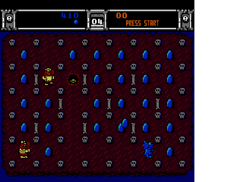 Trog! [US] nes 1991 Game Image