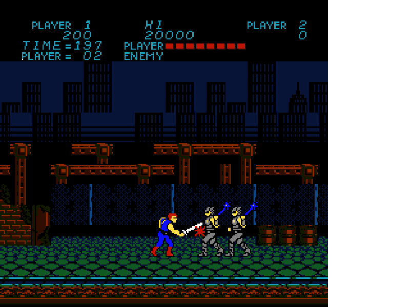 Trojan [US] nes 1987 Game Image