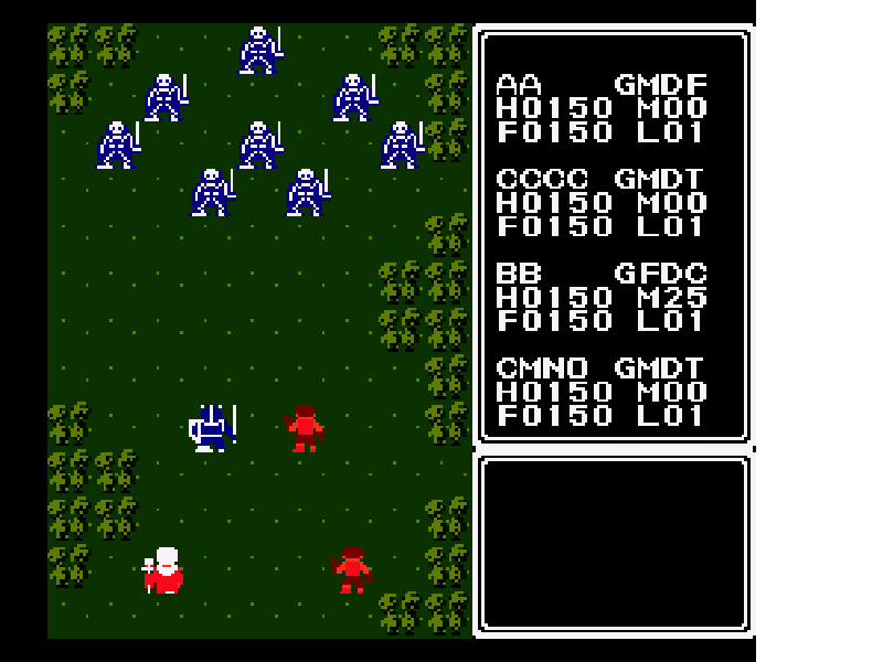 Ultima : Exodus [US] nes 1989 Game Image