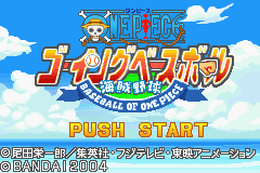 One Piece - Going Baseball - Kaizoku Yakyuu (Japan) [JP] Thumbnail