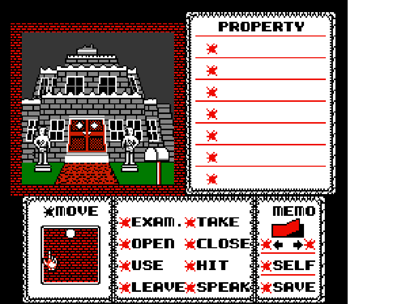 Uninvited [US] nes 1991 Game Image