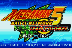 Rockman EXE 5 - Team of Colonel (Japan) [JP] Thumbnail