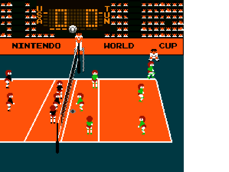 Volleyball [US,EU] nes 1987 Game Image