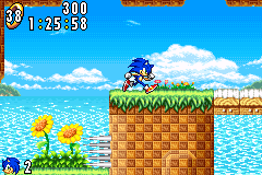 Sonic Advance (Japan) (En,Ja) (Rev 1) [JP] gba 2002 Game Image