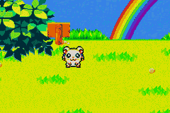 Tottoko Hamutarou 4 – Nijiiro Daikoushin Dechu (Japan) [JP] gba 2003 Game Image