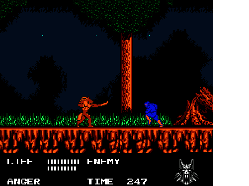 Werewolf : The Last Warrior [US] nes 1990 Game Image