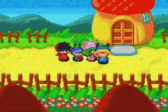 Wagamama Fairy Mirumo de Pon! – Nazo no Kagi to Shinjitsu no Tobira (Japan) [JP] gba 2004 Game Image
