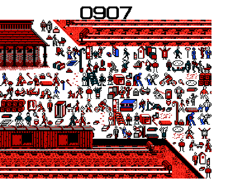 Where’s Waldo? [US] nes 1991 Game Image