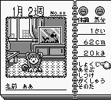 Animal Breeder (Japan) (SGB Enhanced) [JP] gb 1997 Game Image