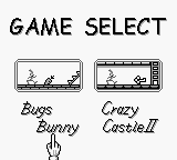 Bugs Bunny Collection (Japan) (Rev 1) (SGB Enhanced) [JP] gb 1997 Game Image