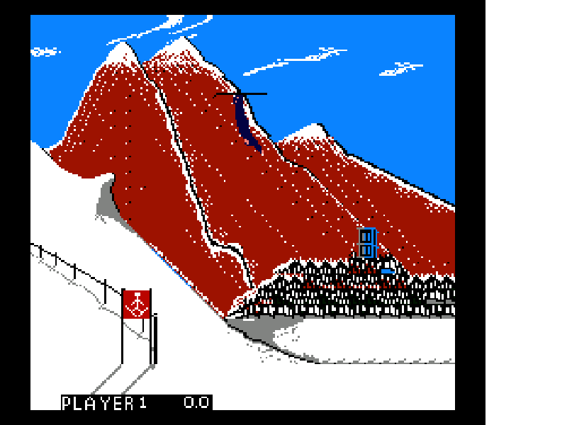 Winter Games [US] nes 1987 Game Image