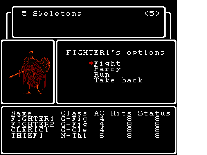 Wizardry : Proving Grounds of the Mad Overlord [US] nes 1990 Game Image