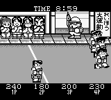 Downtown – Nekketsu Koushinkyoku – Dokodemo Daiundoukai (Japan) [JP] gb 1992 Game Image