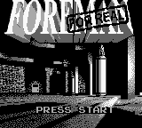 Foreman for Real (Japan) [JP] Thumbnail