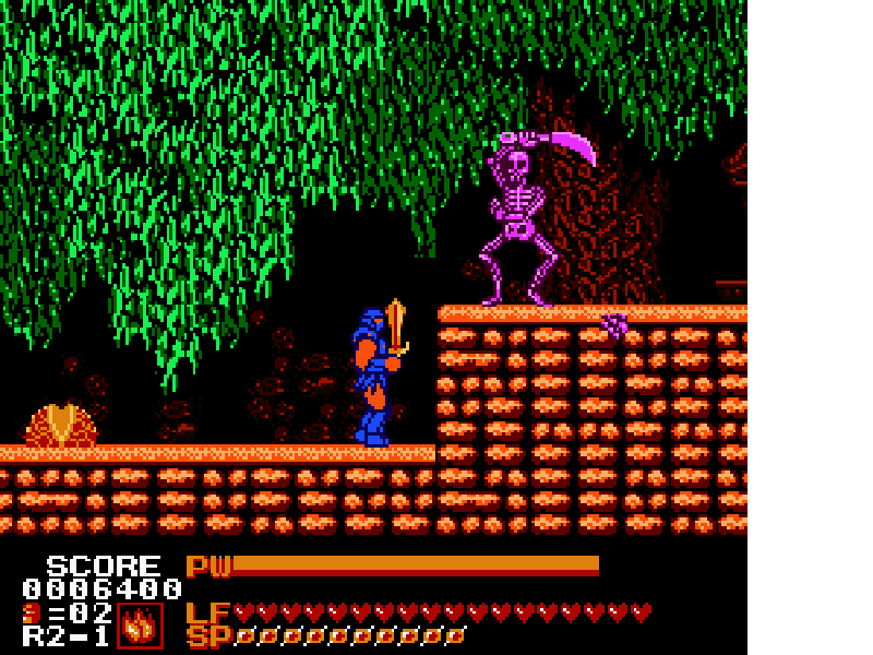 Astyanax [US] nes 1990 Game Image