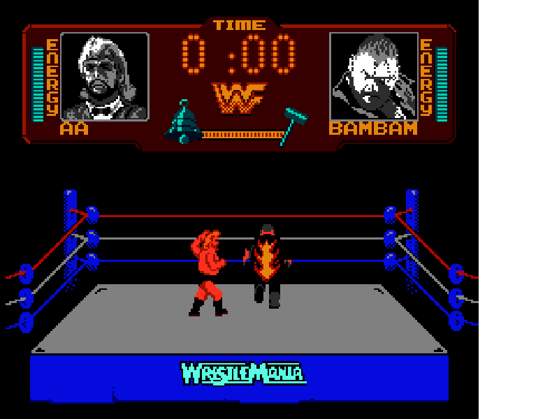 WWF WrestleMania [US] nes 1989 Game Image