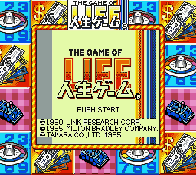 Jinsei Game (Japan) (SGB Enhanced) [JP] Thumbnail