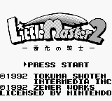 Little Master 2 - Raikou no Kishi (Japan) [JP] Thumbnail