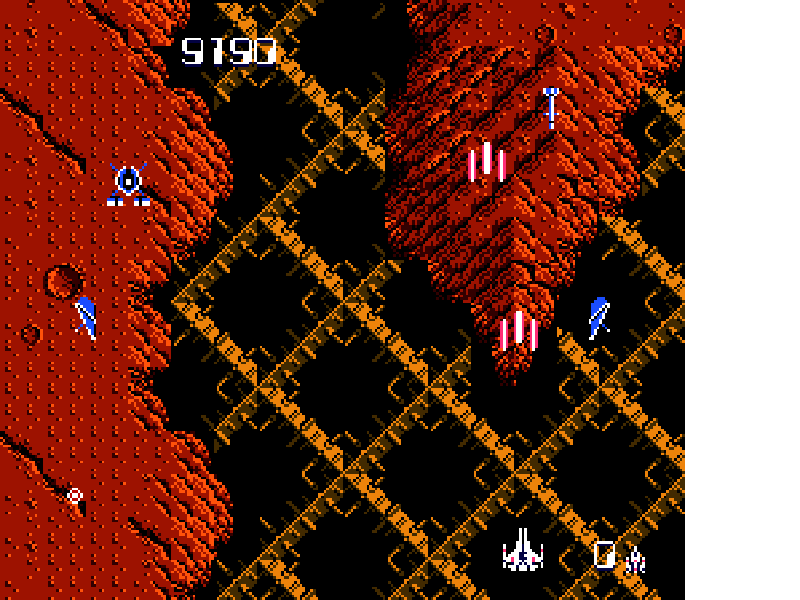 Zanac [US] nes 1987 Game Image