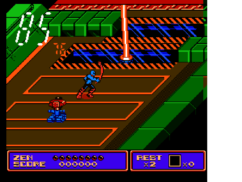 Zen : Intergalactic Ninja [US] nes 1993 Game Image