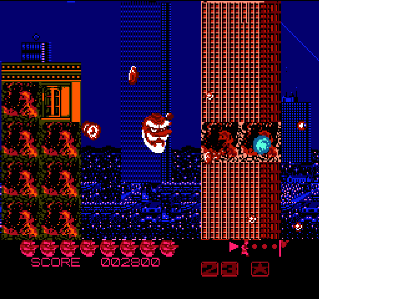 Zombie Nation [US] nes 1991 Game Image