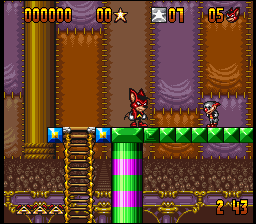 Aero the Acro-Bat [US] snes 1993 Game Image