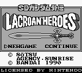SD Gundam Gaiden - Lacroan' Heroes (Japan) [JP] Thumbnail