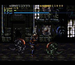 Alien Versus Predator [US] snes 1993 Game Image