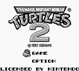 Teenage Mutant Ninja Turtles 2 (Japan) [JP] Thumbnail