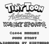Tiny Toon Adventures 3 - Dokidoki Sport Festival (Japan) [JP] Thumbnail