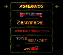 Arcade’s Greatest Hits : The Atari Collection 1 [US] snes 1997 Game Image