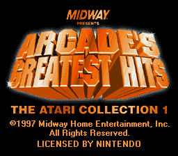 Arcade's Greatest Hits : The Atari Collection 1 [US] Thumbnail