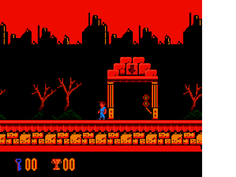 Back to the Future Part II & III [US] nes 1990 Game Image