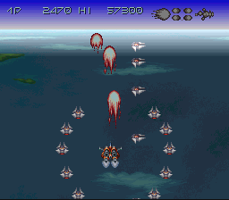Axelay [US] snes 1992 Game Image