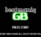 Beatmania GB (Japan) (SGB Enhanced) (GB Compatible) [JP]