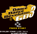 Dance Dance Revolution GB 3 (Japan) [JP] Thumbnail
