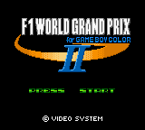 F1 World Grand Prix II for Game Boy Color (Japan) (En,Ja) [JP] Thumbnail
