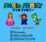 Jaguar Mishin Sashi Senyou Soft - Mario Family (Japan) [JP] Thumbnail