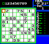 Loppi Puzzle Magazine – Kangaeru Puzzle Dai-2-gou (Japan) (Rev 1) (SGB Enhanced, GB Compatible) (NP) [JP] gbc 2001 Game Image