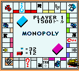 Monopoly (Japan) (SGB Enhanced) (GB Compatible) [JP] gbc 1999 Game Image