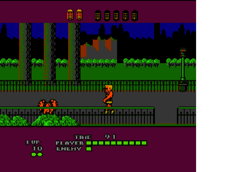 Bad Street Brawler [US] nes 1989 Game Image