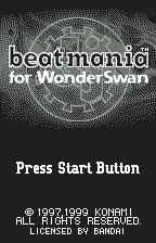 beat mania for WonderSwan (Japan) [JP] Thumbnail