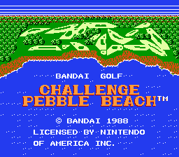 Bandai Golf : Challenge Pebble Beach [US] Thumbnail