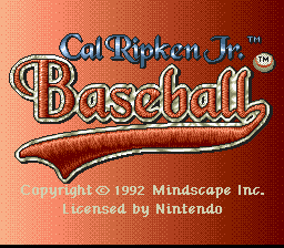 Cal Ripken Jr. Baseball [US] Thumbnail