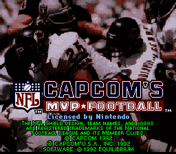 Capcom's MVP Football [US] Thumbnail