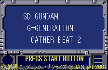 SD Gundam G Generation - Gather Beat 2 (Japan) [JP] Thumbnail