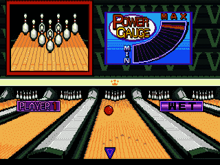 Boogie Woogie Bowling (Japan) [JP] segaMD 1993 Game Image